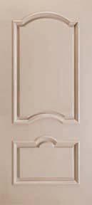 A412 Mahogany Woodgrain Panel Door and Sidelights, Sequoia Finish, H Glass (Clear Beveled, Clear Baroque), Brass