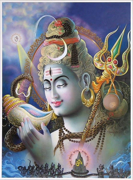 Acest lucru se datorează faptului că în timp ce Vishnu coboară în lume prin intermediul avatarurilor sale, Shiva este în lume, manifestându-se prin toate formele de viață.