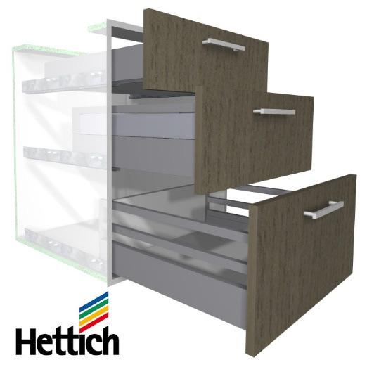 Hettich Atira User Guide. Introduction Overview The Hettich Atira Drawer Package from Solid Setup adds the Hettich Atira drawers to Cabinet Vision Solid.