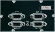 digital I/O module, 16 digital inputs, 16 digital outputs 1 23 R&S OSP-B108
