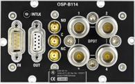 OSP-PM-I module for compact EMC test systems, RF power relay (DPDT), interlock,