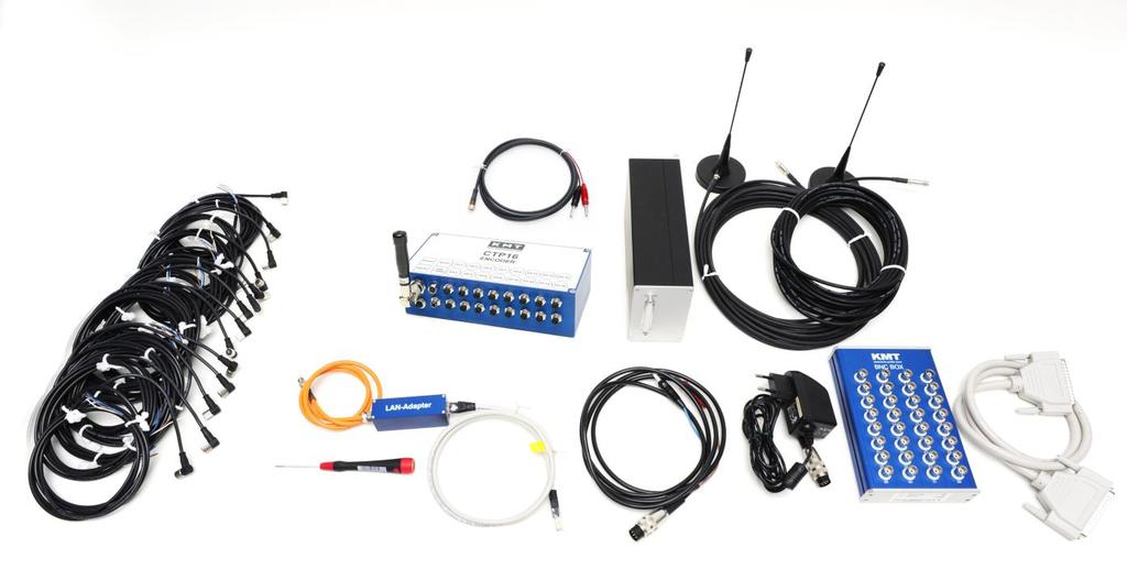 General functions: Picture show a 16 CH telemetry system (CTP16-ENC and CTP-DEC16 with accessories) The CTP4/8/16 is a multi-channel sensor telemetry system for moving or point-to-point applications.