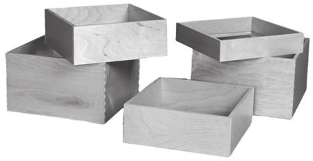 Drawer Blank Maple Maple drawer blanks are constructed of 7-ply maple veneer core plywood Birch drawer blanks are constructed of 9-ply birch plywood Pre-finished with NOVA UV-cured finish Matching