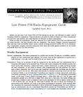 Low Power Fm Radio Equipment Guide Prometheus Radio Read online low power fm radio equipment guide prometheus