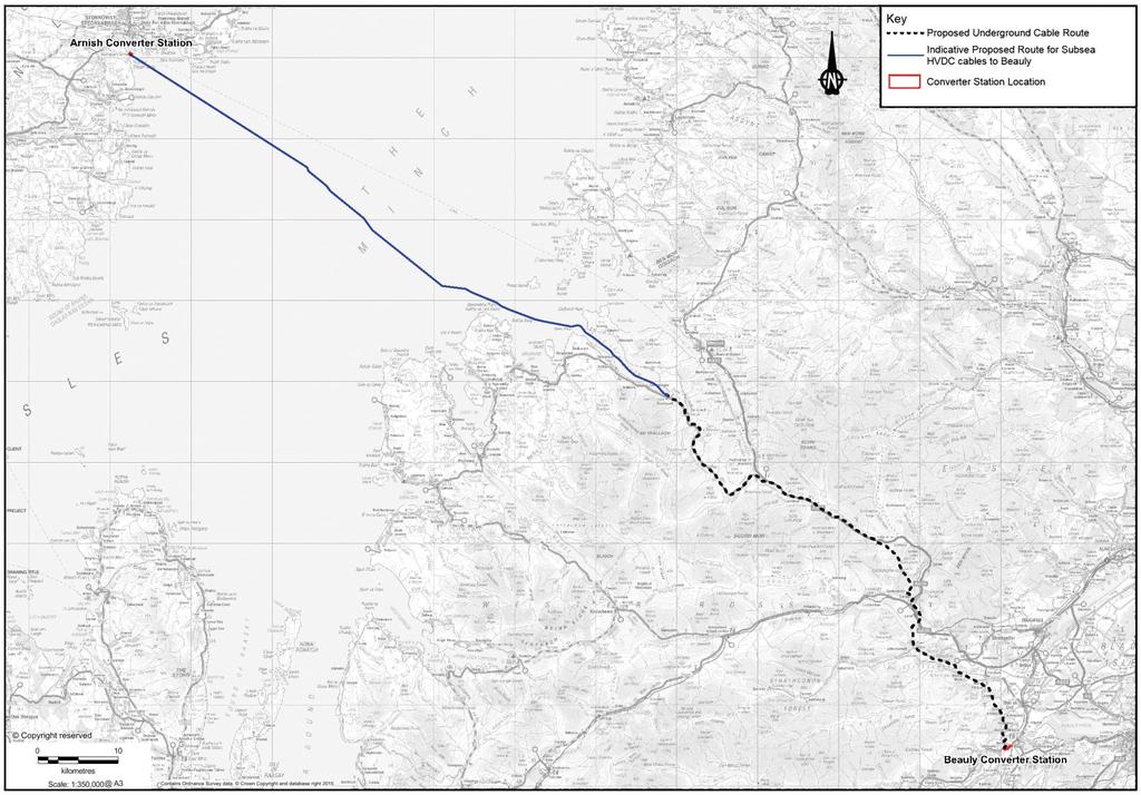 Western Isles Connection Project Update Project Update The Western Isles Connection proposal is for a High Voltage Direct Current (HVDC) subsea and underground cable connection between the Western