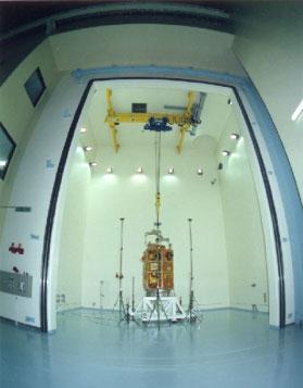 Satellite I&T Facility in KARI Acoustic Chamber Effective Size : 1,228 m 3 (8.