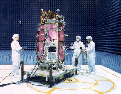 Satellite I&T Facility in KARI EMI/EMC Chamber Anechoic Chamber : 13(L)x12(W)x7(H)m