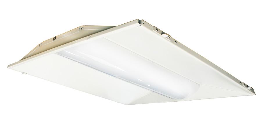 LED COMMERCIAL LIGHTING I LED TROFFER LIGHTS RTR Retrofit troffer door replacement :: See application below :: Input Voltage: 120~277VAC, 50/60Hz :: Housing: Steel base with white powder coating ::