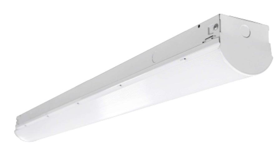 footprint as traditional 2-lamp strip lights :: Power: :: Voltage: 120~277V AC, 50/60Hz :: Chip: Samsung :: Dimmable 0~10V :: CRI: >80 :: IP Rating: IP20 :: Mounting: Surface mount,