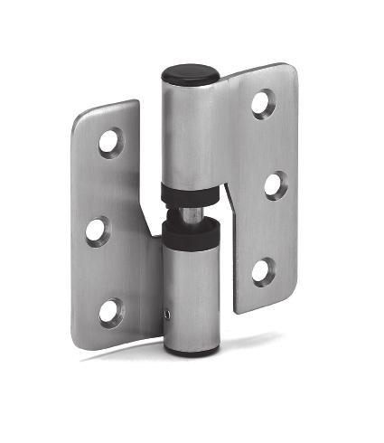 Gravity Hinge T100 Gravity Hinge L/H, R/H Suitable for 13mm and 20mm board Can be adjusted on site to hold open or hold closed Fixings separately Fixings Fixings for 13mm board T170-12no 10mm x 10