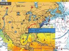, Sirius Marine Weather service coverage includes the 48 contiguous states, most of Canada, Mexico, and waters extending hundreds of miles into the Atlantic and Pacific oceans, the Gulf of