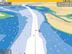 Navigate in True 3D with NOAA Raster, Vector or optional "C-Map by Jeppesen"*and "Datacore by Navionics" Vector and Bathymetric Charts NavNet 3D incorporates native 3D chart architecture that allows