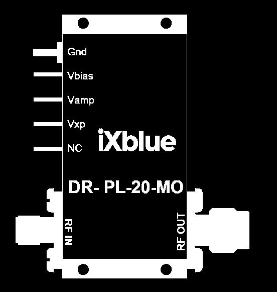 PIN Function Unit IN RF In K connector female OUT RF Out K