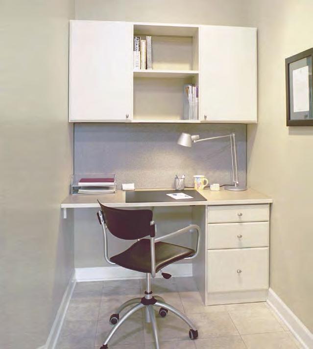 White Nook Office with
