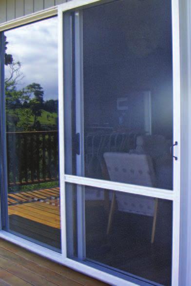 Valentia is the preferred insect screen solution in applications where wind gusts can be a problem for other types of screens.