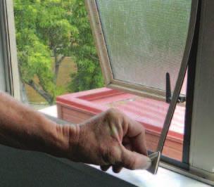 MAGNETIC INSECT WINDOW SCREENS Magnetic insect screens with their magnetic snap shut action are economical and versatile.
