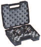 with special steel hardened, gun metal finish (01320020) Expander for Pipes, 01329000 Plastic box with two