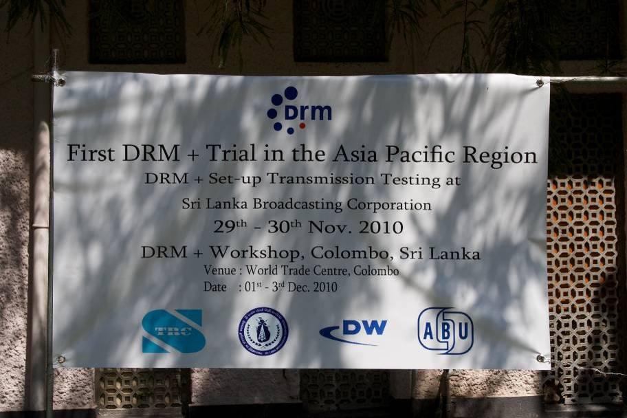 - 3-1 Introduction DRM+ is an enhancement of the existing DRM (Digital Radio Mondiale) standard up to the VHF band III. It has been approved in the ETSI DRM standard [1] in 2009.