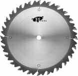 L12 GANG RIP SAW BLADES WITH CHIP LIMITERS Tooth configuration: Flat Top Cutting material: TC Expansion slots: Cu plugged Saw body with chip thickness limiters For ripping dry soft and hardwoods On