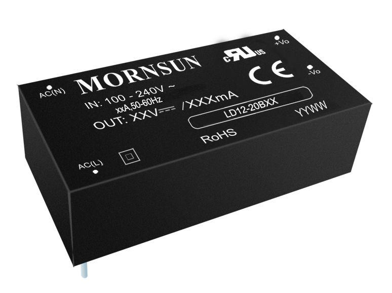 12W, AC-DC converter FEATURES Universal input :85~264VAC/100~370VDC AC and DC dual-use(input from the same terminal) Ultra-slim SIP package 4000VAC safer isolation