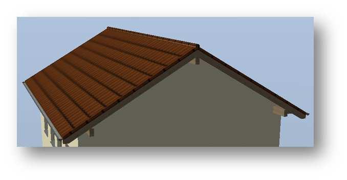3.20 Remove Gap in the Attic Gable Wall You will notice a gap in the roof at its apex.