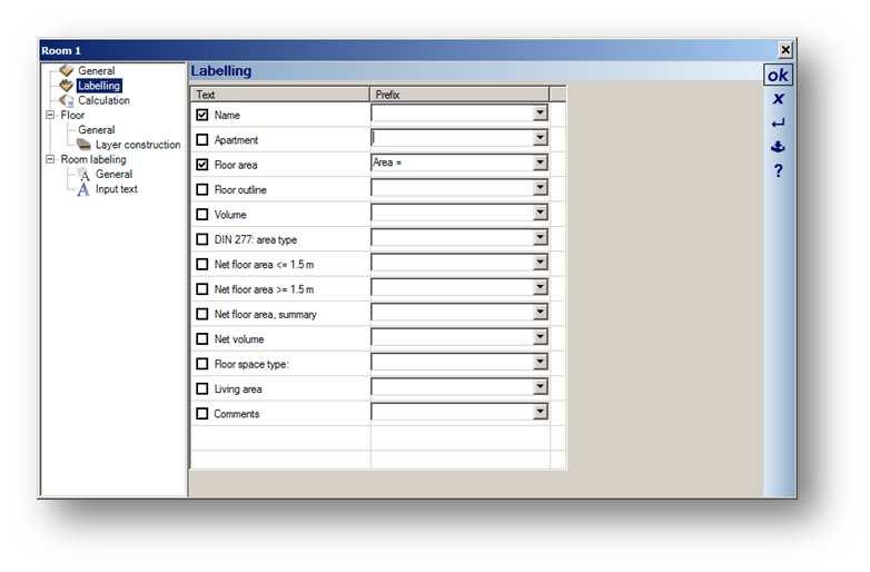 Click the Labelling tree entry in the dialog and you will see that you can add additional information alongside the name that is automatically calculated and displayed.