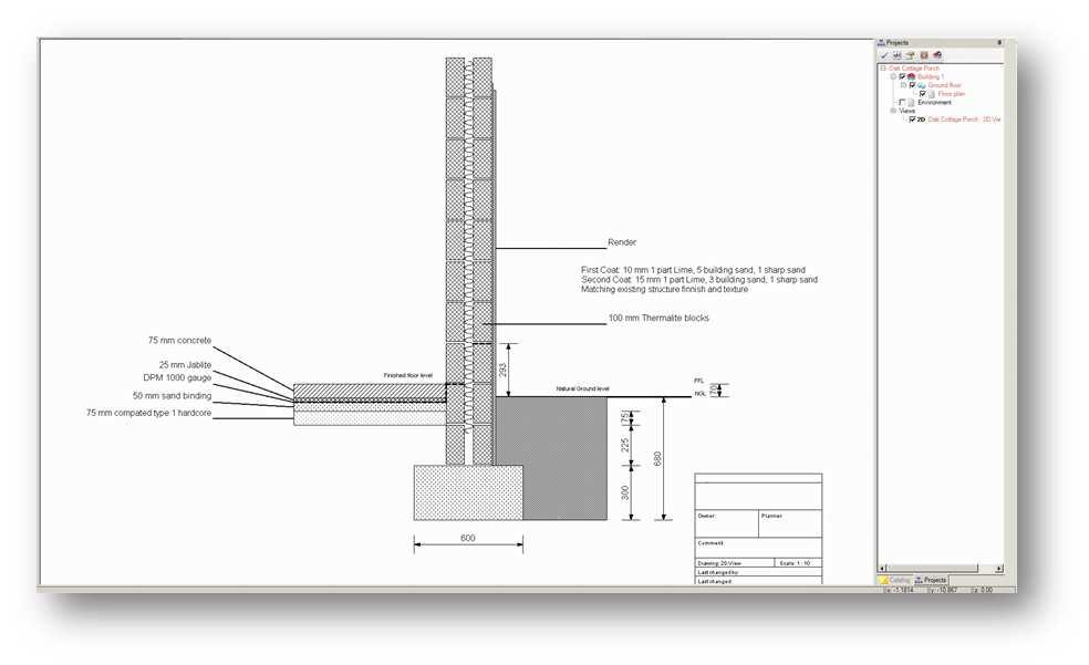 Although you can create a section view of your construction 13 Create a Scale Bar If your drawings are for use for planning applications or to support building regulation requirements then you will