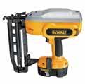 wood, steel or masonry substrates. Finish nail guns can be used for board only.