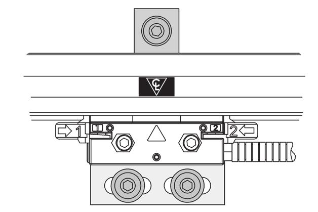 Installation Manual For: Vertical Knee Mill Longitudinal X Axis on Rear of button up.