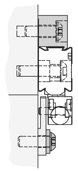 Remove alignment brackets and save. Move the axis through its full travel. Confirm that the assembly does not interfere with the machine movement.