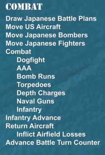 the Japanese Aircraft If you have a Marine Ashore in the Battle, discard this counter to stop 1 Hit being inflicted on any 1 of