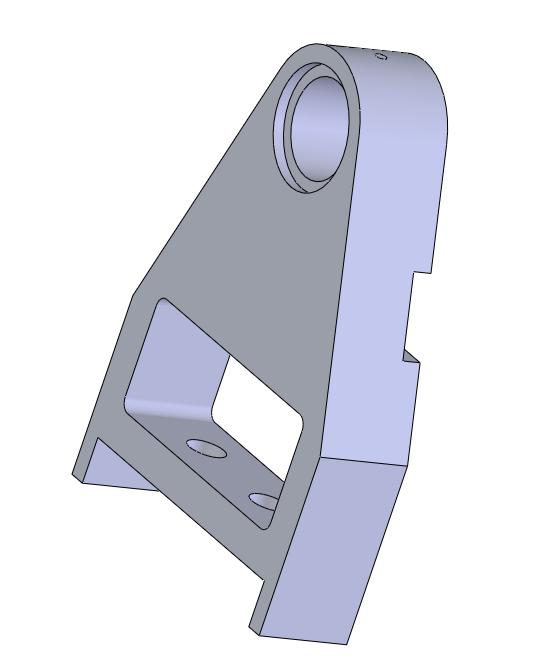 Use a CAD system to model and fully dimension the housing endcap shown in Figure