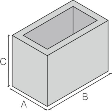 REFERENCE SIZE MM A x B x C HOLES 4 WAY HOLES 3 WAY HOLES 2 WAY HOLES KNOCK OUT STANDARDS NOTICE: Killeshal Precast Services Boxes are manufactured to comply with EN1917:2004 Concrete manholes and
