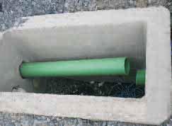 potable water Sewer Storm and road drain smooth