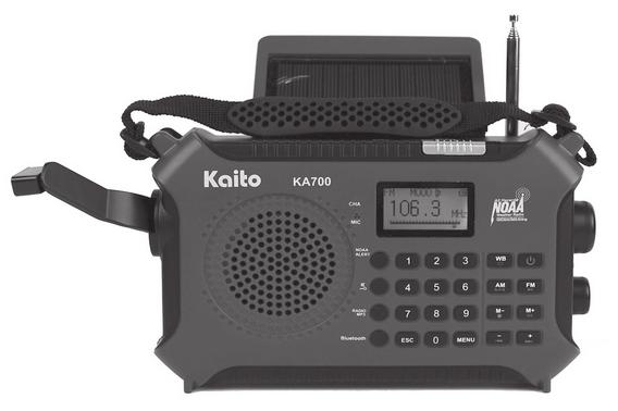 KA600L The Kaito KA600L Voyager Pro has features you need in an emergency situation. Reception includes AM, FM, NOAA weather and international shortwave broadcasts from 2.3 to 23 MHz.
