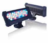 temperature protection DMX512-compatible, controllable by any Philips DMX512 controller or any third-party DMX512 controller 36 x high intensity LEDs (12 Red, 12 Green, 12 Blue) RGB 10º clear lens