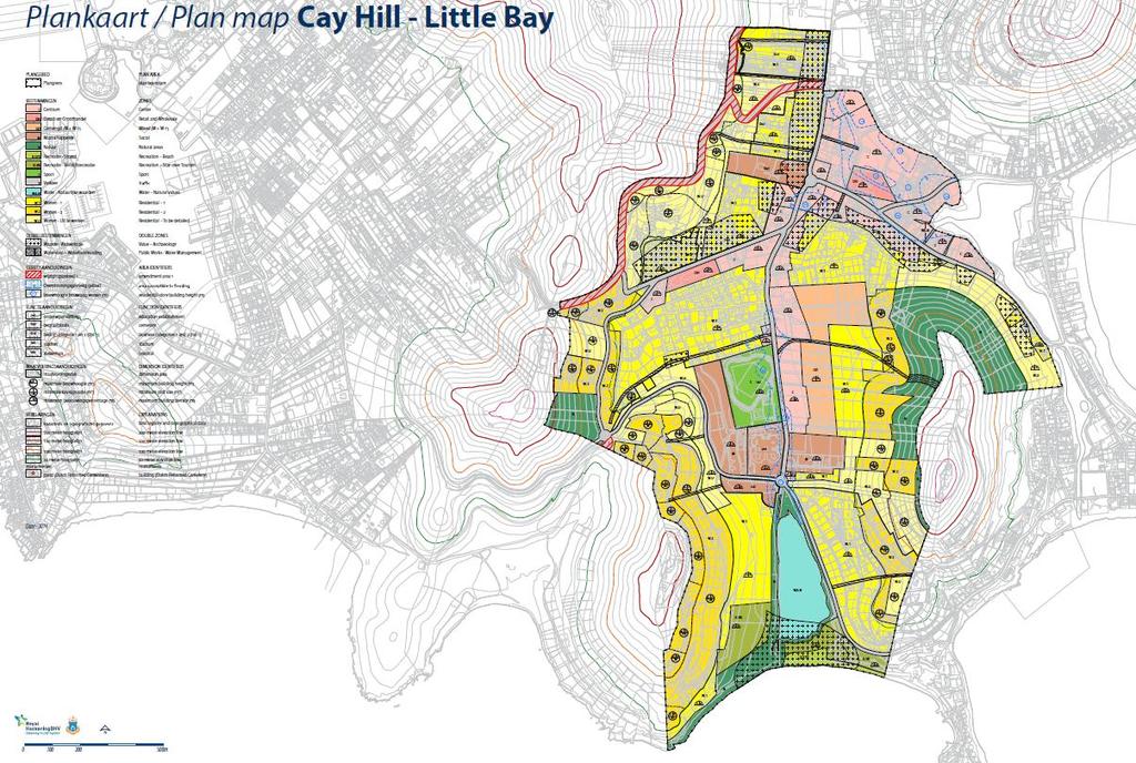Preliminary Draft Map Cay Hill- Little Bay Slide 52 of 54 Public Development Hearing plan