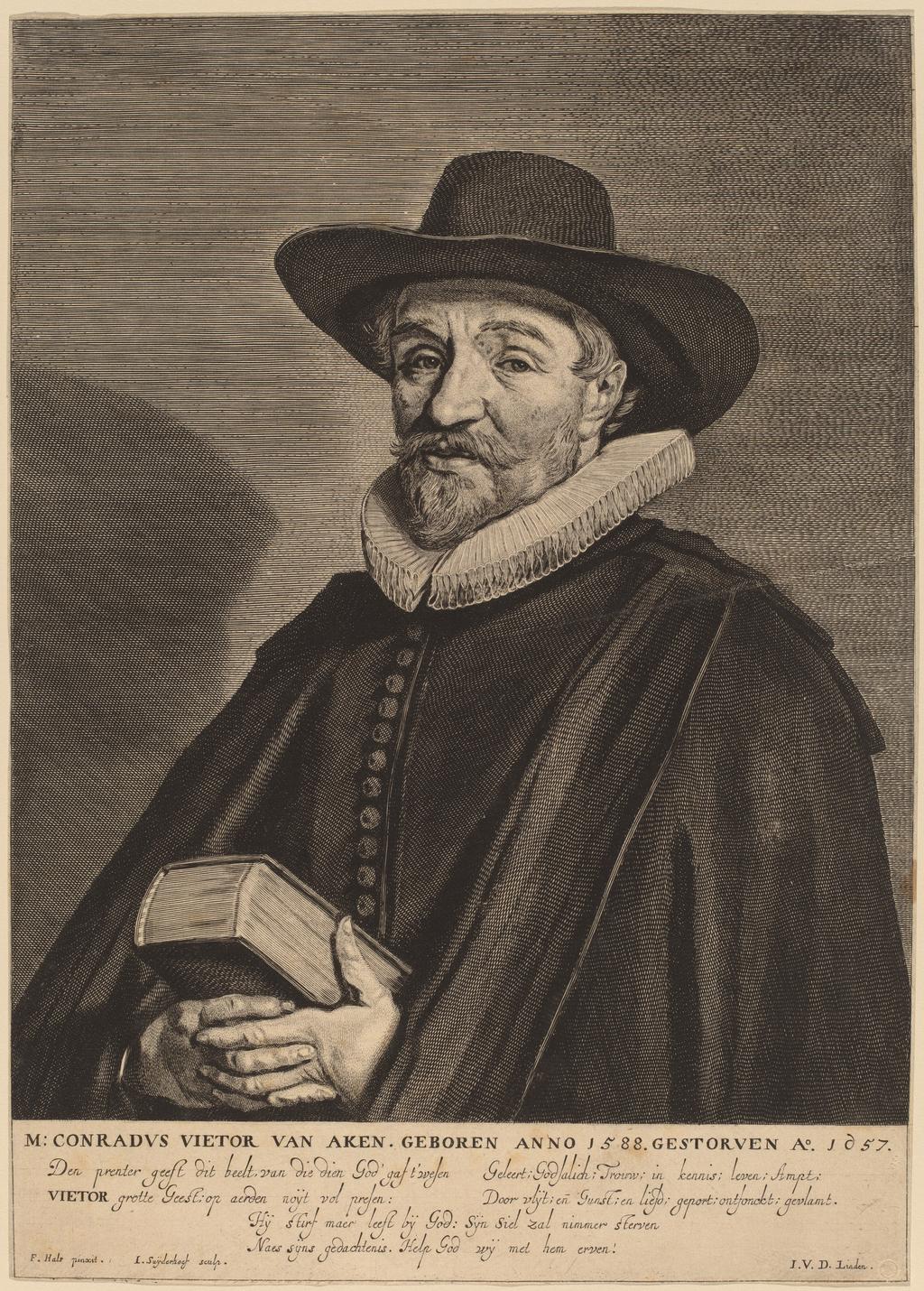 Page 3 of 9 Conradus Vietor, a Lutheran preacher from Aachen, was born there in Comparative Figures 1588 and died in Haarlem in 1657.