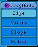Alternate trigger (Trigger mode: Edge) Alternate trigger (Trigger Type: Edge) Menu 