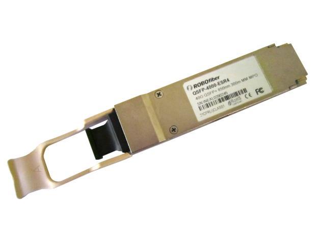 40Gb/s QSFP+ esr4 Optical Transceiver Module QSFP-4000-ESR4 Product Specification Features 4 independent full-duplex channels Up to 11.