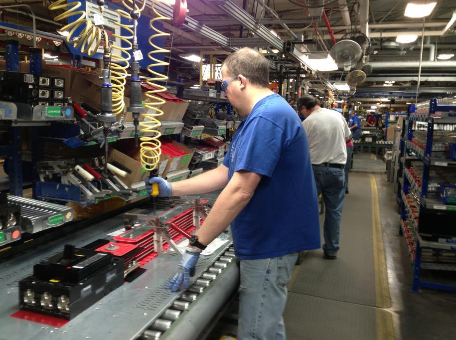 Examples: Example 1 Panel Assembly Line Job Description Three different air-powered tools including one impulse nut-runner and two screw drivers are used on this assembly line.