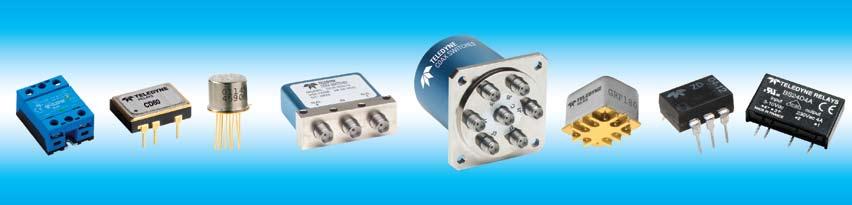 Switching Solutions Teledyne Relays has been the world s innovative leader in the manufacture of ultraminiature, hermetically sealed, electromechanical and solid-state switching products for more