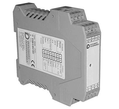 89 610/112 ED EWM-A-SV ANALOG AMPLIFIER CARD SERVOVALVE CONTROL RAIL MOUNTING TYPE: DIN EN 50022 OPERATING PRINCIPLE This card is designed for a dynamic control of servovalves with the current output