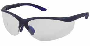 BOUTON OPTICAL SEMI-RIMLESS 250-48-0006 COMFORT WITH STYLE Blizzard Radical new sideshield design for air flow Nylon frame with specially designed for lens channel retention Air flow lens design