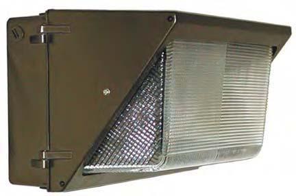 LED WALLPACK FIXTURE The LED wall pack fixture comes with a unit mounted on a plate and installed within the fixture. This unit can replace 175w metal halide up to 400w metal halide.
