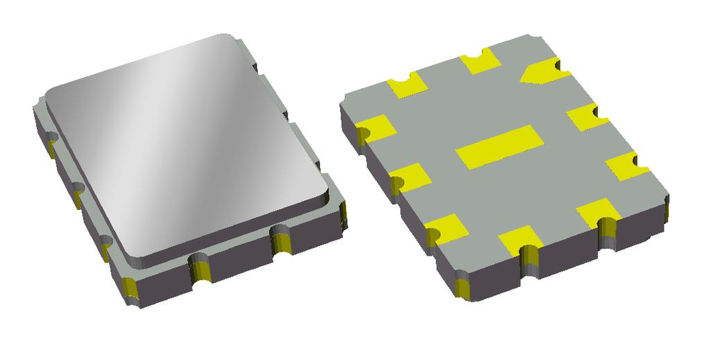 Features For broadband applications Typical 3 bandwidth of 65 High attenuation Singleended operation Ceramic Surface Mount Package (SMP) Replaces Sawtek P/N 851948 (BW 3=64 ) Hermetic RoHS compliant