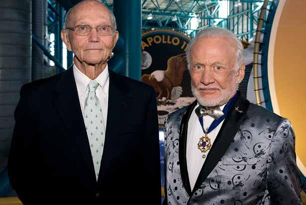 Michael Collins & Buzz Aldrin Apollo 11 SPONSORSHIP PROPOSITION The Buzz Aldrin ShareSpace Foundation and the Astronaut Scholarship Foundation are working in collaboration and are accepting offers