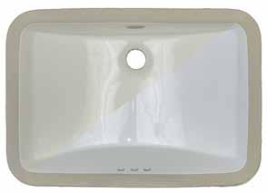 Accessories Vanity Sinks Eclipse bathroom sinks are crafted from vitreous china and