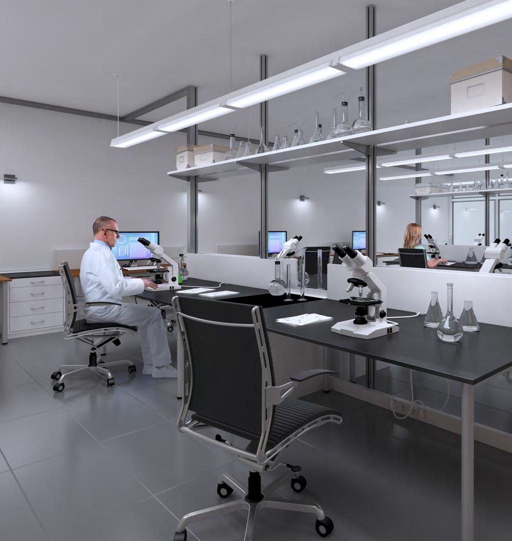 LABORATORY Superior LED life The RZL s LED dedicated design allows for extremely long life.