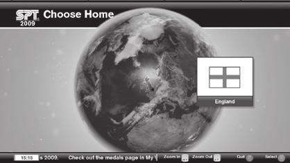 HOME LOCATION Choose a location on the globe to set up your Home Base, which will act as your tactical headquarters throughout your career.